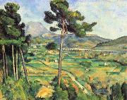 Paul Cezanne Montagne Sainte Victoire Spain oil painting artist